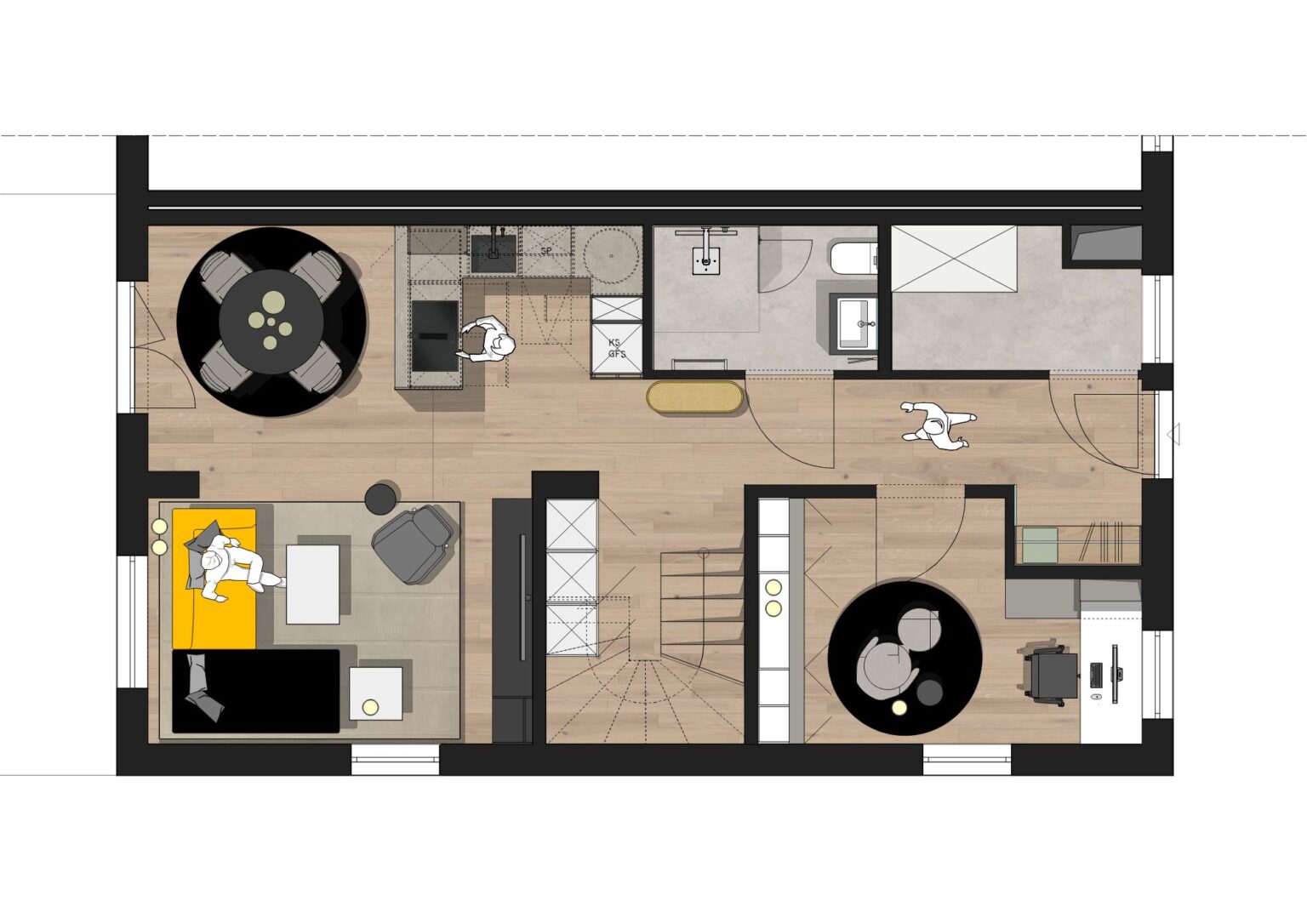 Erdgeschoss Grundriss