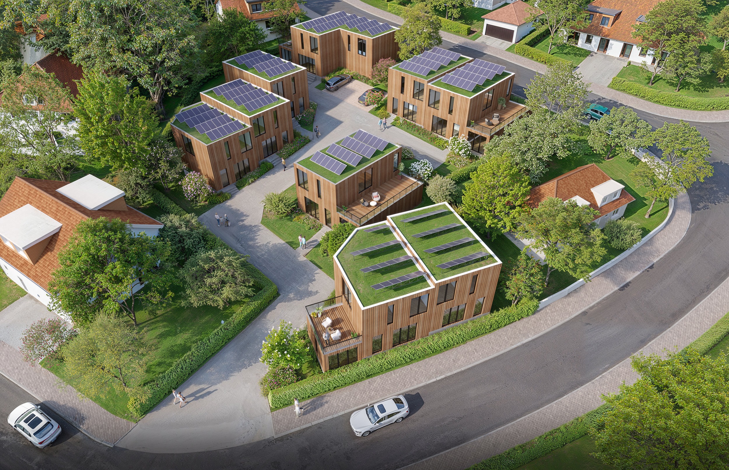 nienaber modular Gauangelloch Vogelperspektive Drohnenaufnahme